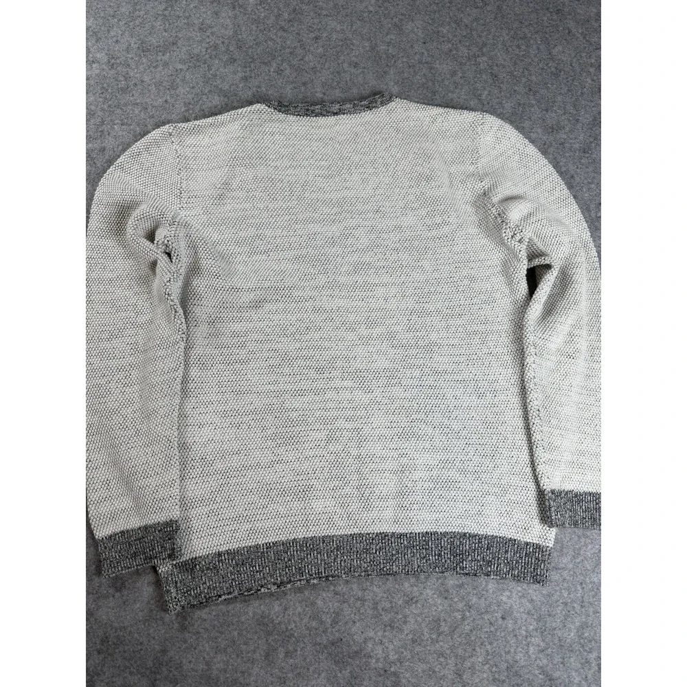 Reiss Men's Medium Luxton Seed Knit Crew Neck Sweater High Quality Quiet Luxury
